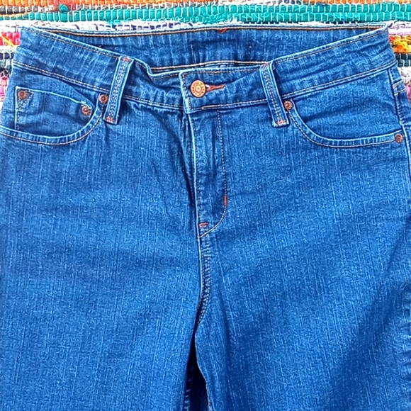 Signature Levi Strauss Long Bootcut Denim Jeans- #1580 - Picture 2 of 13